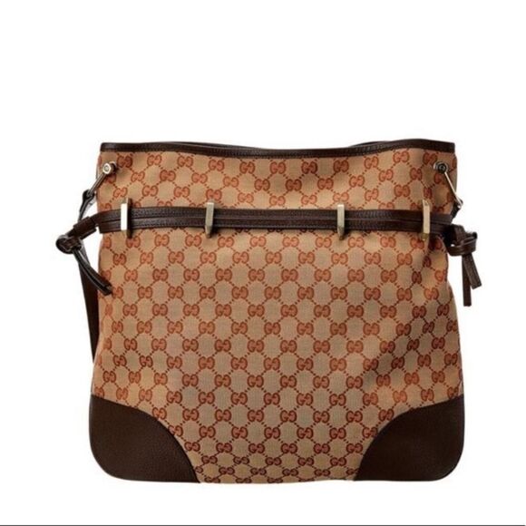 Gucci 1955 Horsebit Canvas Messenger Bag - Picture 2 of 16